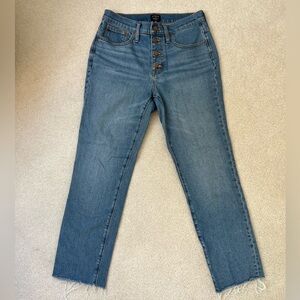 Women’s J. Crew denim straight leg jeans